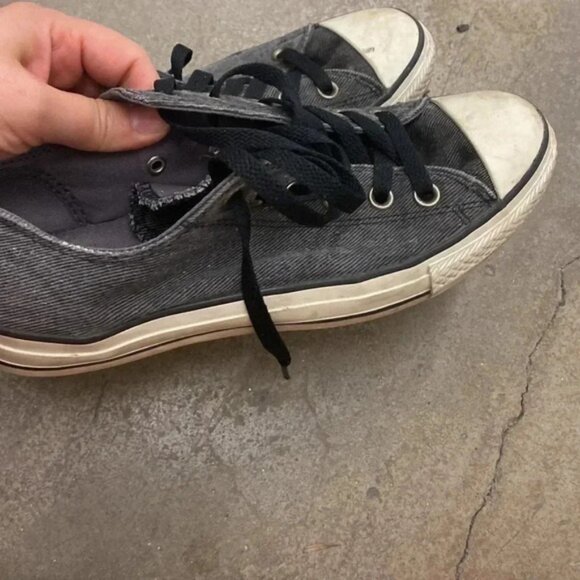 Black denim  converse - Picture 7 of 8